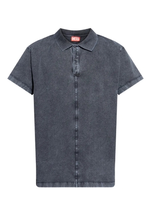 Diesel T-Nomely buttoned-fastening polo shirt - Black