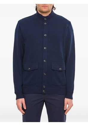 Fay mock-neck jacket - Black