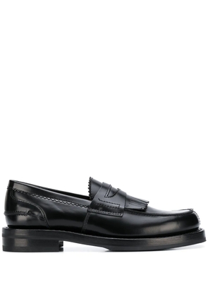 OUR LEGACY fringed slip-on loafers - Black