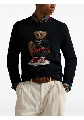 Polo Ralph Lauren Polo Bear-embroidered sweater - Black