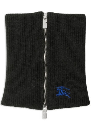 Burberry EDK-embroidered collar - Grey