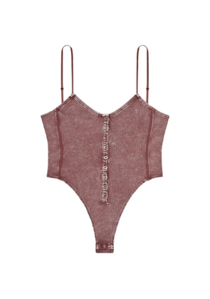 Diesel T-Ley ribbed button bodysuit - Brown