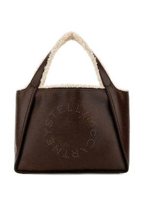 Stella McCartney logo-detail tote bag - Brown
