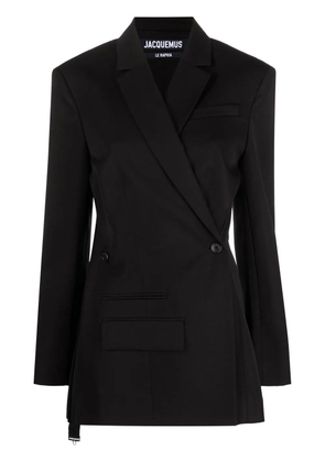 Jacquemus La Veste Tibau double-breasted blazer - Black