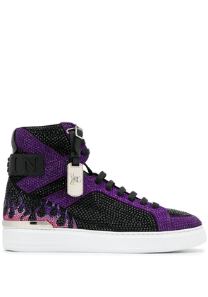 Philipp Plein Money Beast high-top sneakers - Black