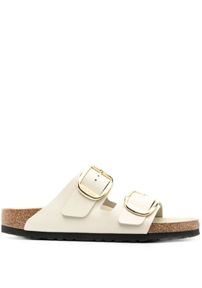 Birkenstock Arizona buckled leather sandals - Neutrals