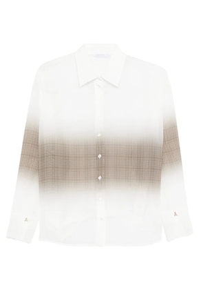 Patrizia Pepe ombre-print shirt - Neutrals