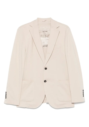 Circolo 1901 single-breasted blazer - Neutrals