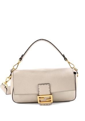 Fendi Pre-Owned Selleria Baguette NM Bag Leather Medium shoulder bag - Neutrals