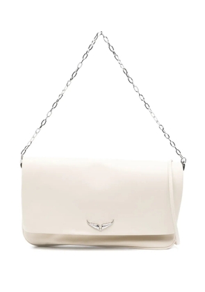 Zadig&Voltaire large Rock Eternal clutch bag - Neutrals