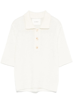Lisa Yang Masy polo top - Neutrals