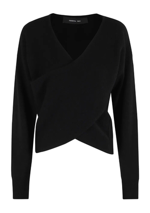 Federica Tosi long-sleeves sweater - Black