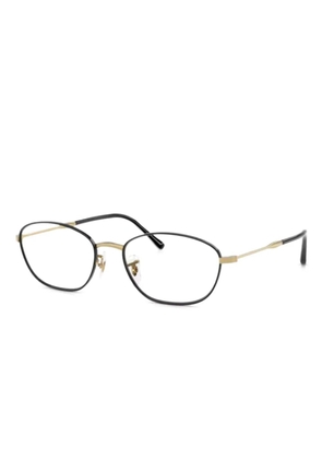 Ray-Ban oval-frame glasses - Black