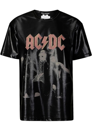 Junya Watanabe AC/DC t-shirt - BLACK