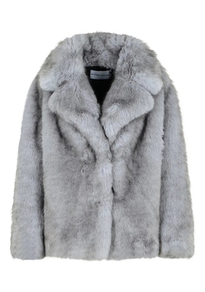 STAND STUDIO Valentina faux-fur jacket - Grey