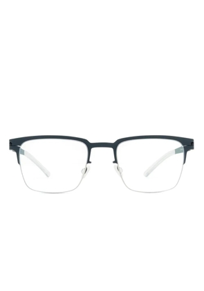Mykita Cormac rectangle glasses - Blue