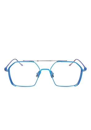 Vysen Eyewear Koyv KV4 double-bridge glasses - Blue