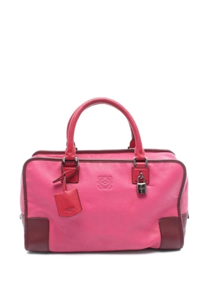 Loewe Pre-Owned 2000s Amazona 36 leather tote bag - Pink