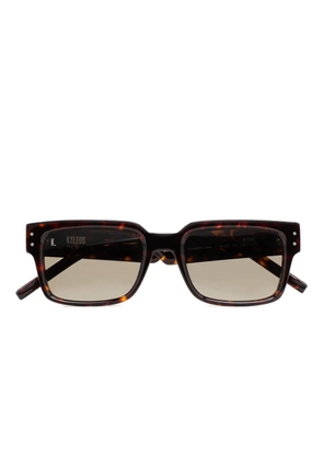 Kaleos Pohl tortoiseshell square sunglasses - Brown