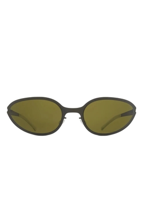 Mykita Bear oval-frame sunglasses - Green
