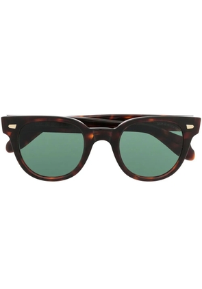 Cutler & Gross tortoiseshell effect sunglasses - Brown