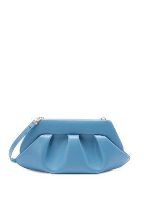 Themoirè Bios gathered clutch bag - Blue