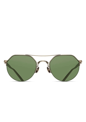 Matsuda geometric-frame sunglasses - Gold