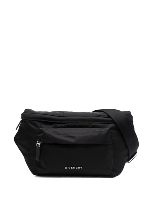 Givenchy logo-plaque belt bag - Black