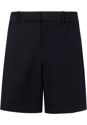 Emporio Armani logo-appliqué shorts - Black