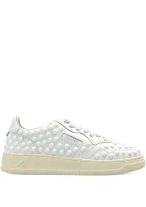 Autry Medalist leather sneakers - White