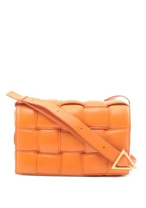 Bottega Veneta Pre-Owned Cassette leather shoulder bag - Orange