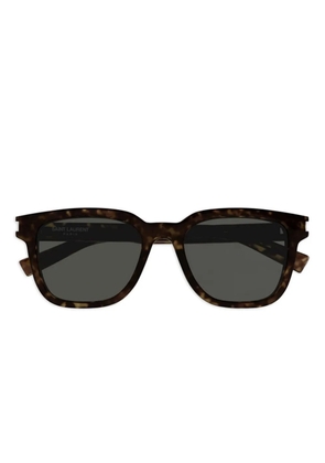 Saint Laurent Eyewear square-frame sunglasses - Brown