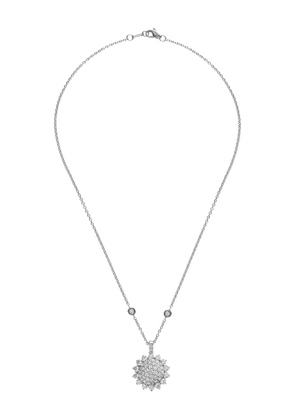 LEO PIZZO 18K white gold Aurora diamond necklace - Silver