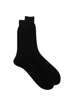 Zegna chiffon socks - Black