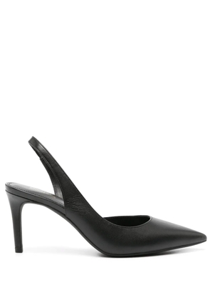 Michael Michael Kors Chelsea slingback leather pumps - Black