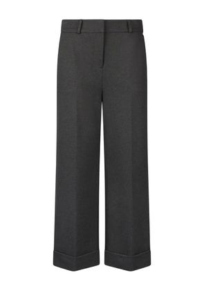 LIU JO pressed-crease trousers - Grey