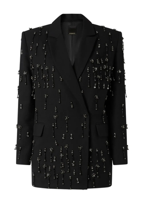 PINKO Pallauovo double-breasted blazer - Black