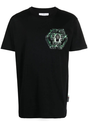 Philipp Plein logo print T-shirt - Black