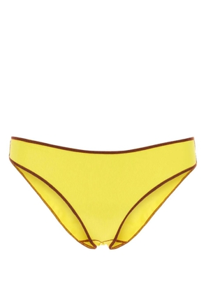Baserange Vein bikini bottoms - Yellow
