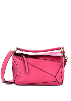 Loewe Pre-Owned Puzzle Bag Leather Small satchel - Pink