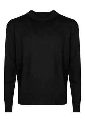 Paolo Pecora seam detail jumpers - Black