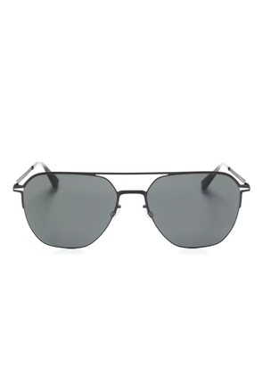 Mykita square-frame sunglasses - C002 BLACK DARKGREY SOLID