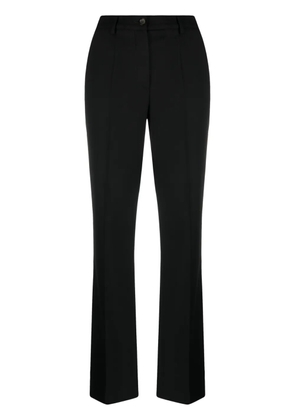 P.A.R.O.S.H. mid-rise flared trousers - Black