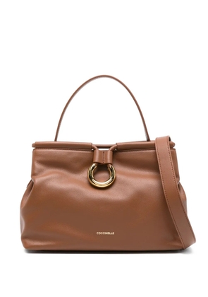 Coccinelle leather shoulder bag - Brown