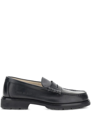 Common Projects penny leather loafers - Black