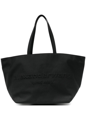 Alexander Wang Punch logo-embossed tote bag - Black