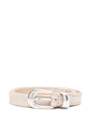 OUR LEGACY metal-buckle belt - Neutrals