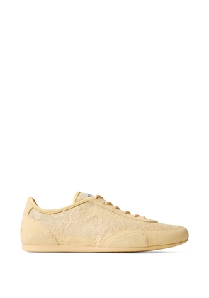 Jimmy Choo Sunny F lace sneakers - Neutrals