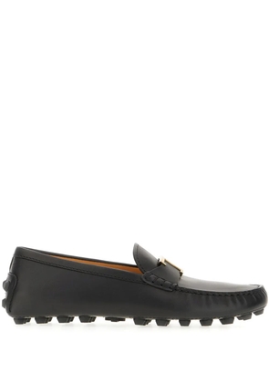 Tod's letter-logo loafers - Black