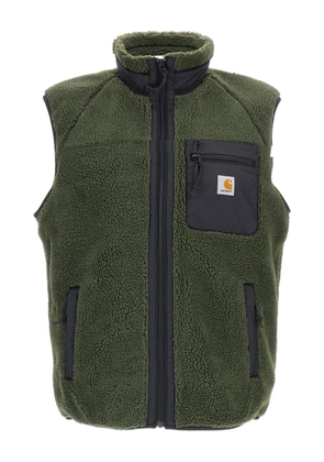 Carhartt WIP Prentis sherpa-effect zip-up gilet - Green